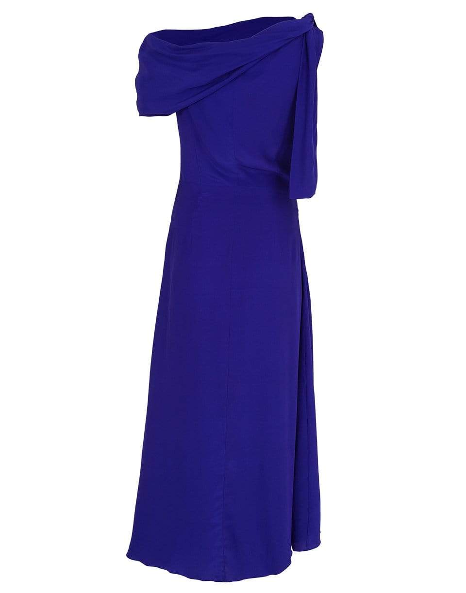 AZEEZA-Mateo Raw Silk Dress-