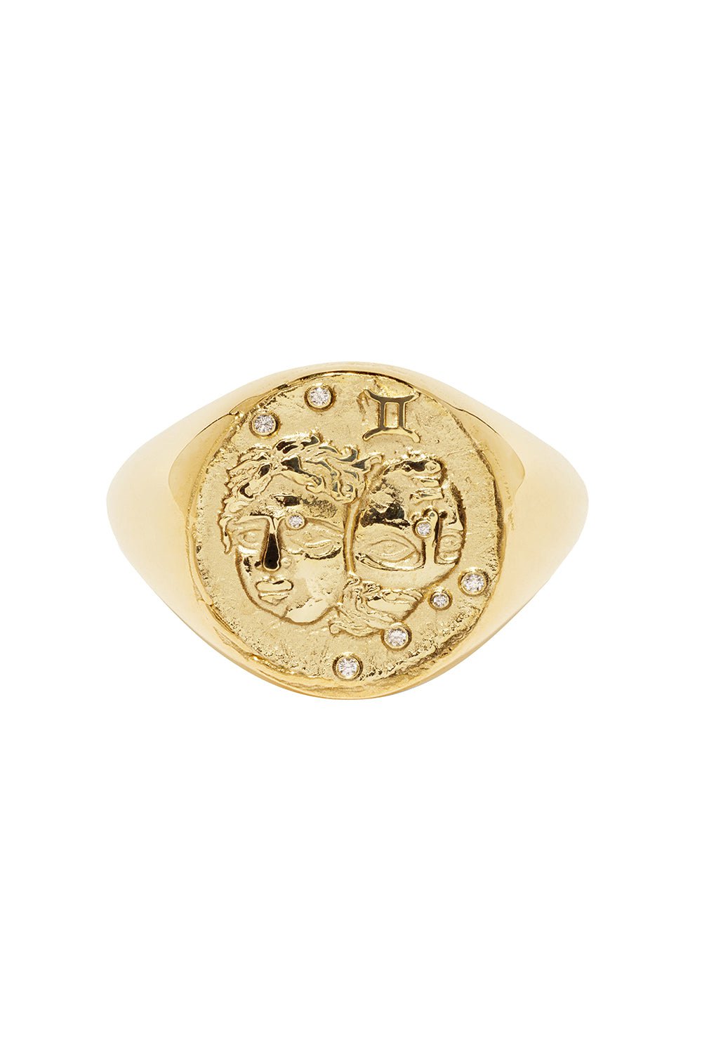 AZLEE-Of The Stars Signet Ring-