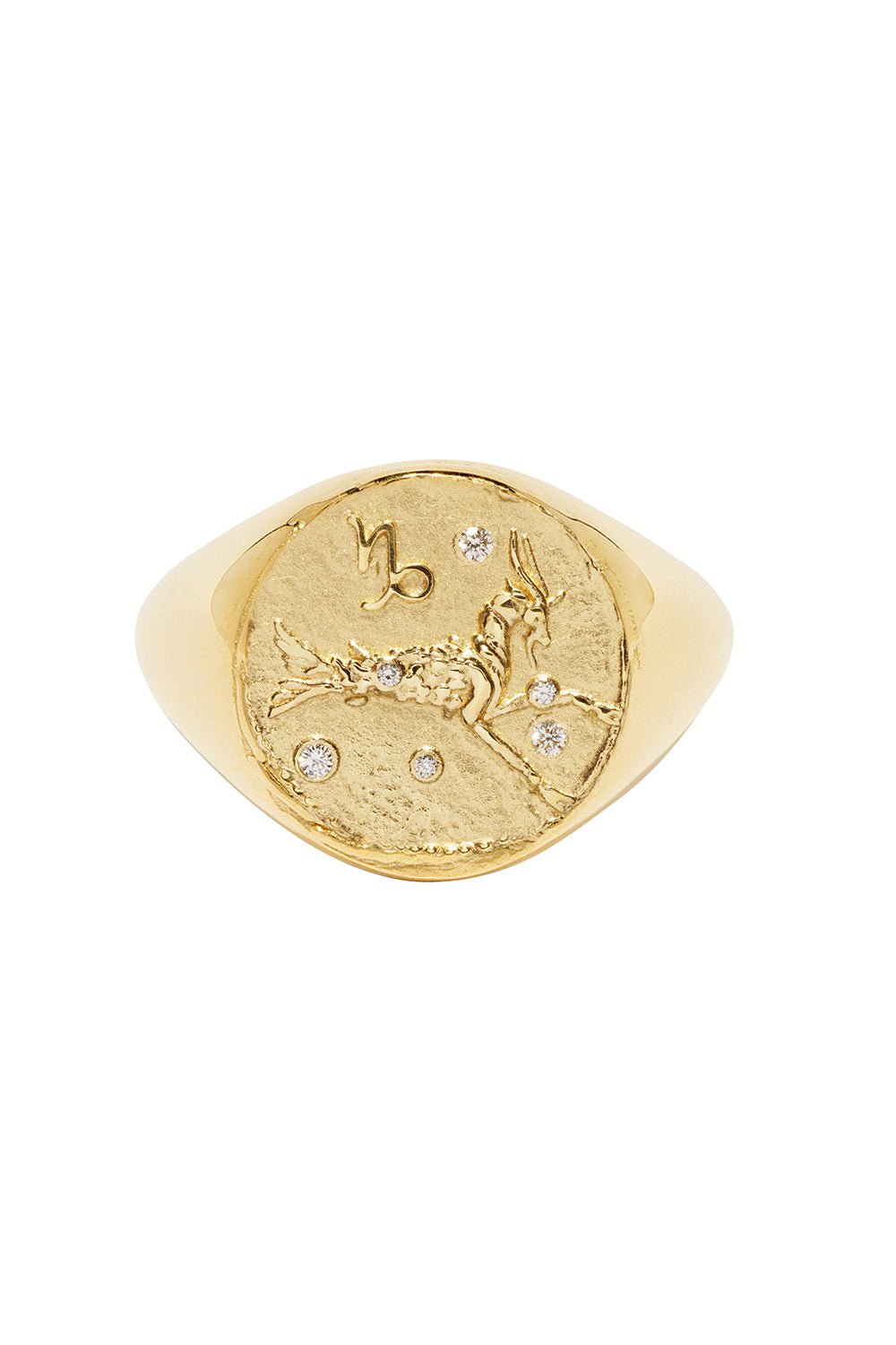 AZLEE-Of The Stars Signet Ring-