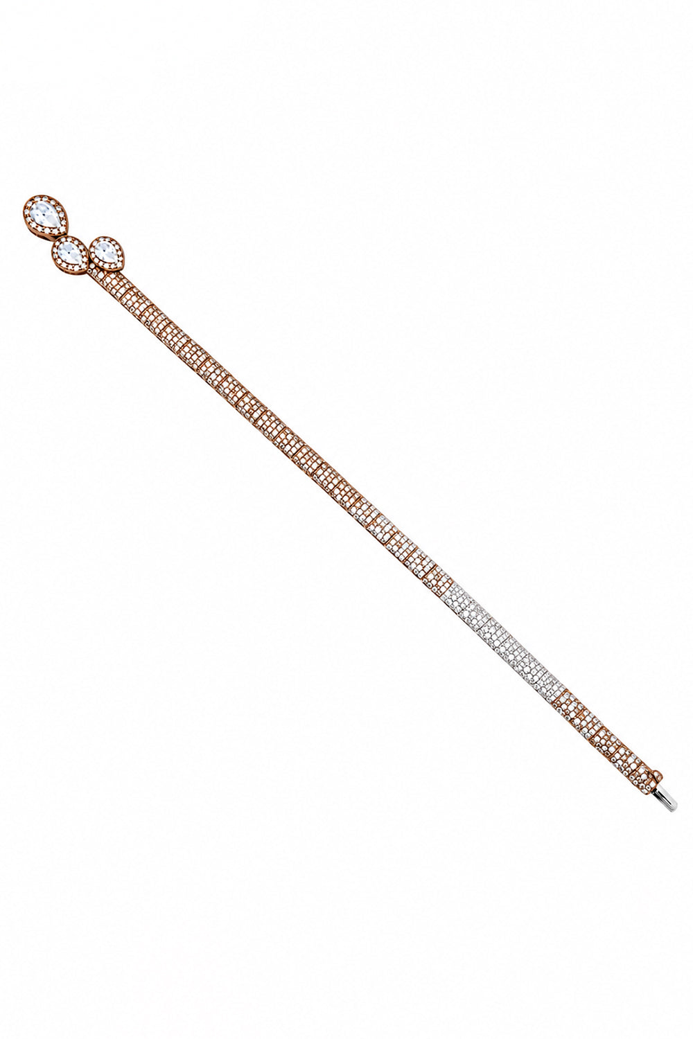 Brown Diamond Pear Bracelet