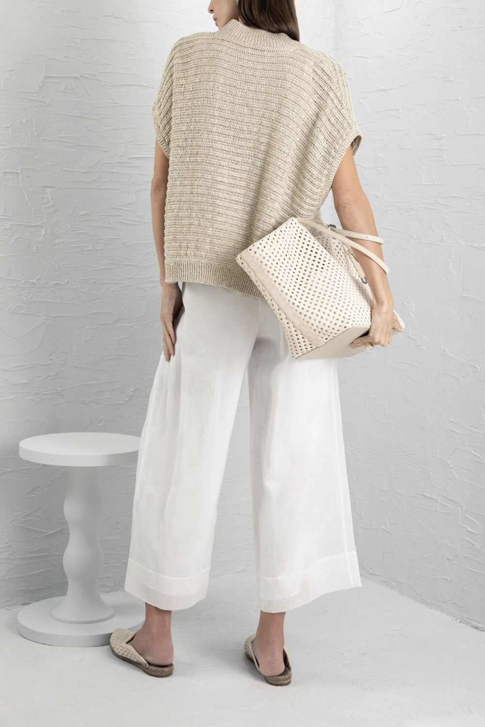 Bronze Zip Front Cardigan-CREAM-XS-CLOTHINGTOPCARDIGAN-BRUNELLO CUCINELLI