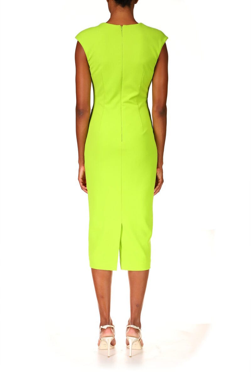 BADGLEY MISCHKA-Front Ruched Day Dress-