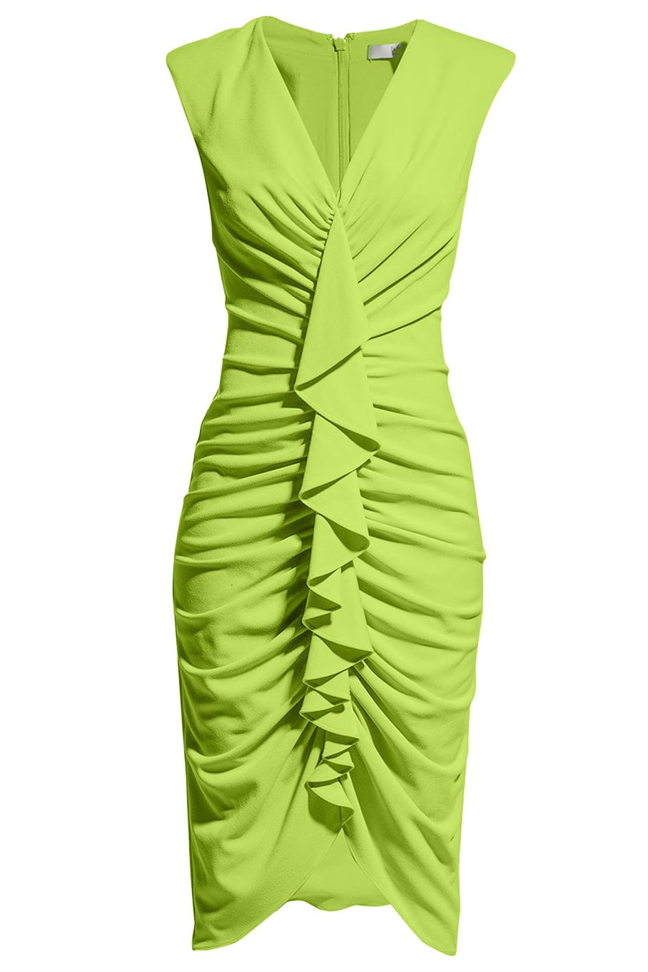 BADGLEY MISCHKA-Front Ruched Day Dress-