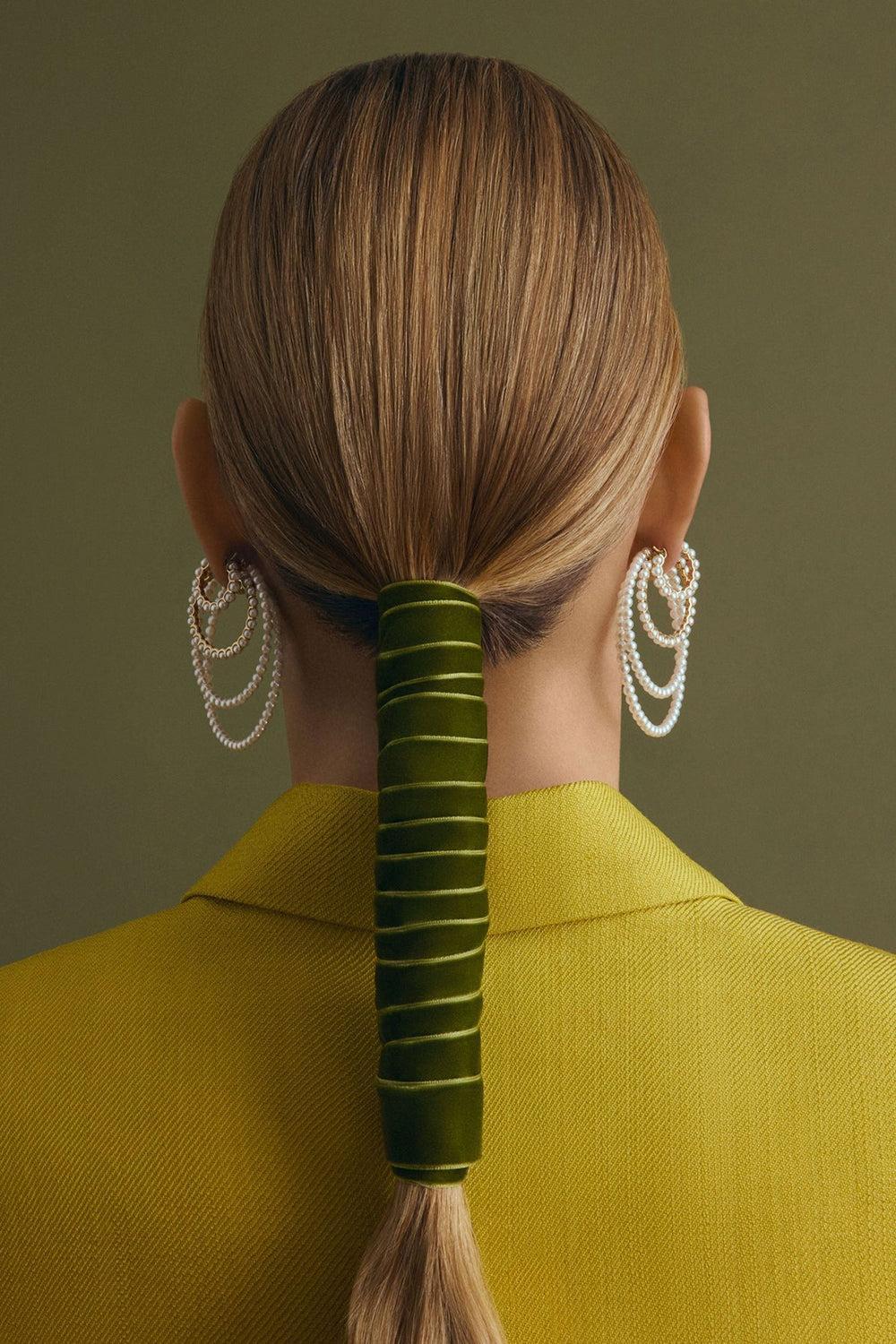 Akoya Hoop Earrings - 1.75in-YELLOW GOLD-JEWELRYFINE JEWELEARRING-BAGGINS