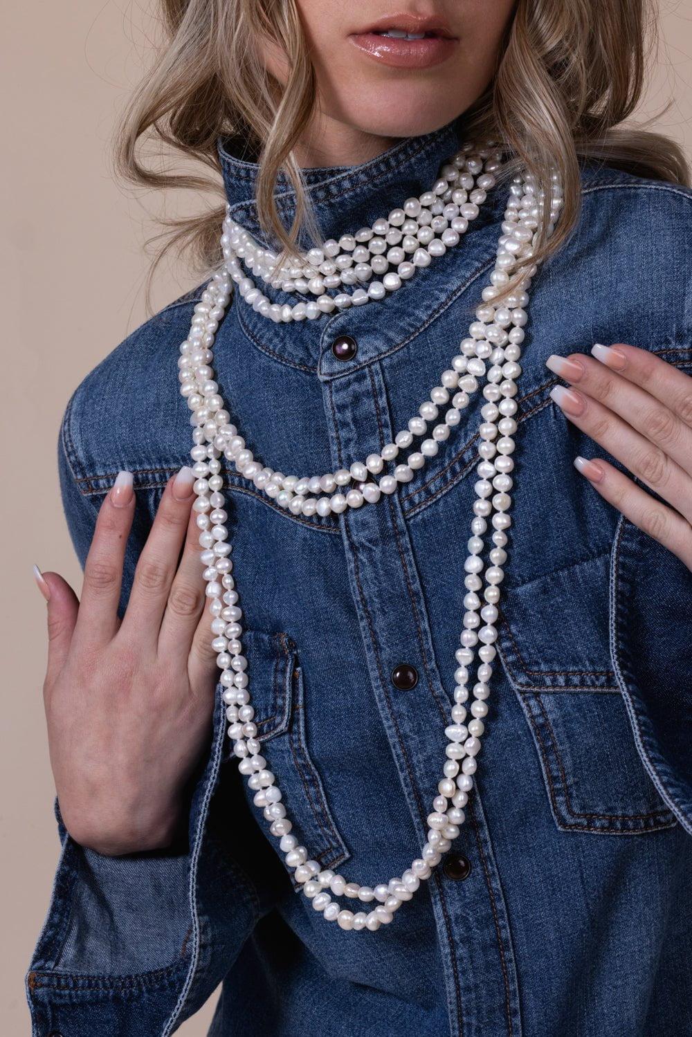 BAGGINS-Freshwater Pearl Necklace-