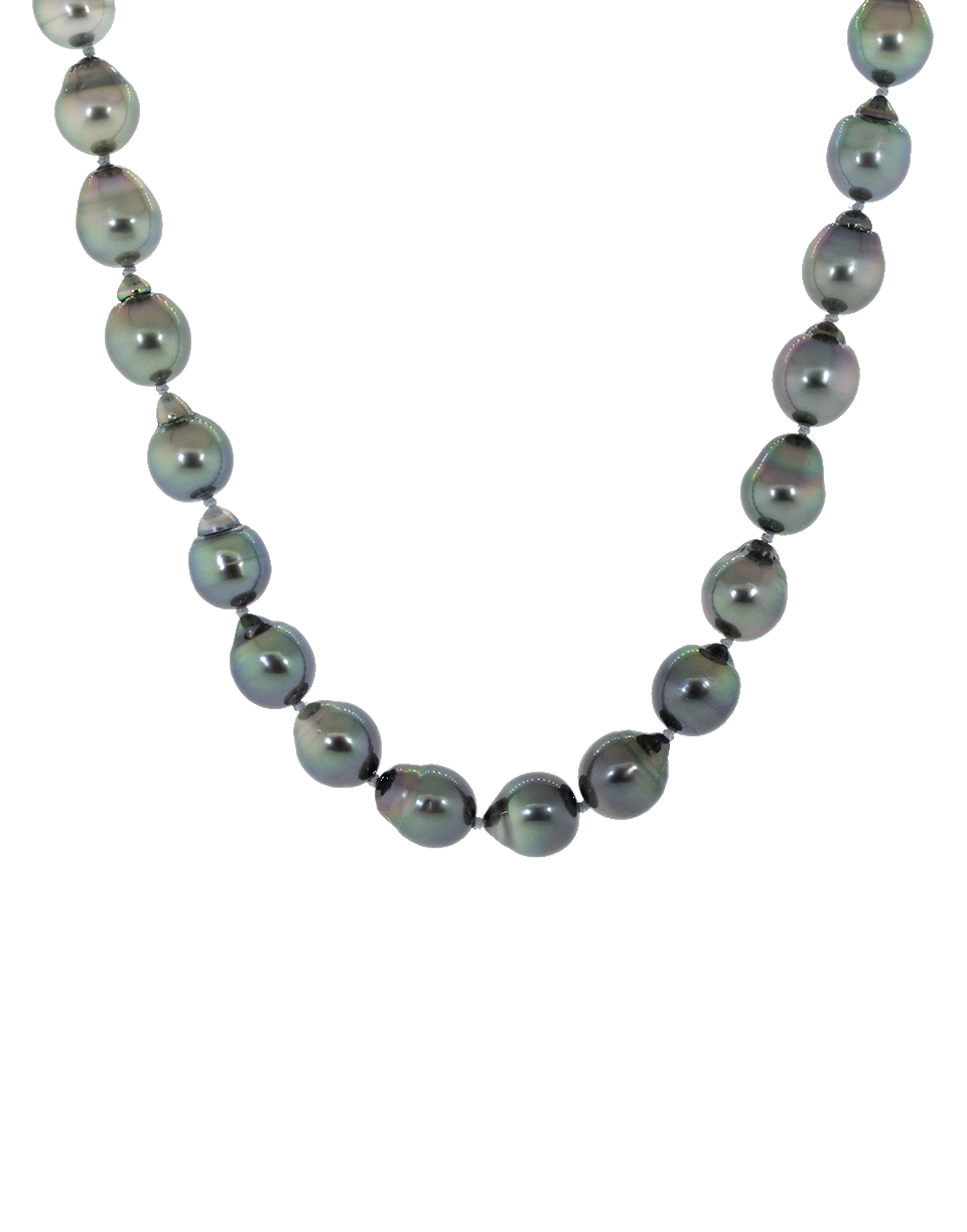 BAGGINS-Tahitian and White South Sea Pearl Necklace-SILVER