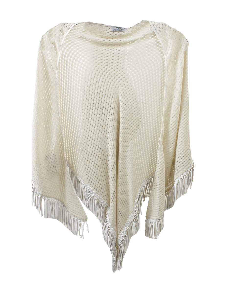 BAJRA SHAWLS-Basket Weave Poncho-