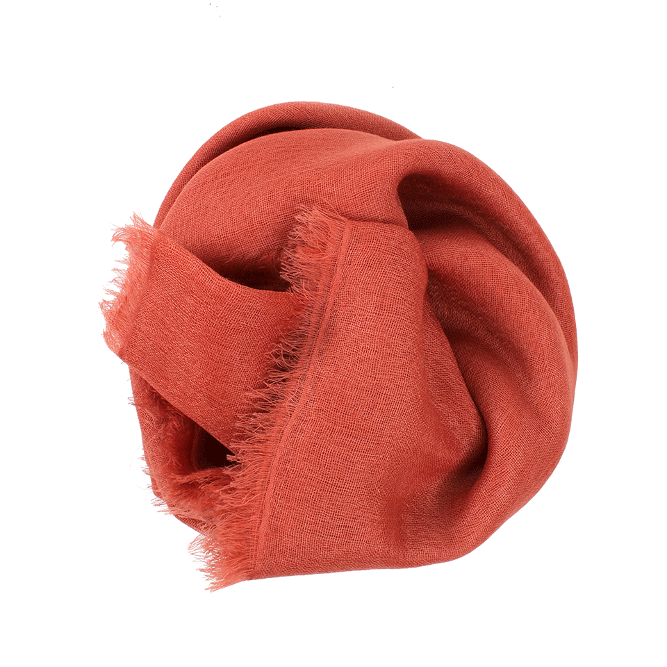BAJRA SHAWLS-Lightweight Cashmere Shawl-BRICK