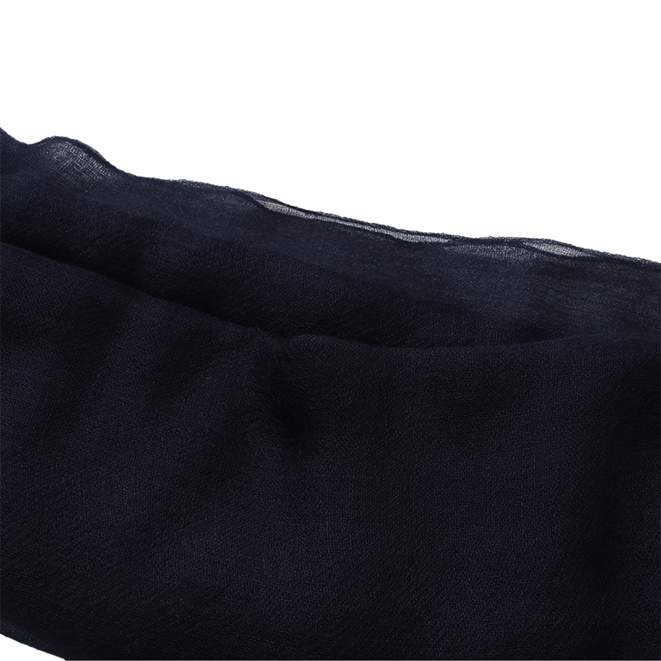 BAJRA SHAWLS-Cashmere Shawl-NAVY