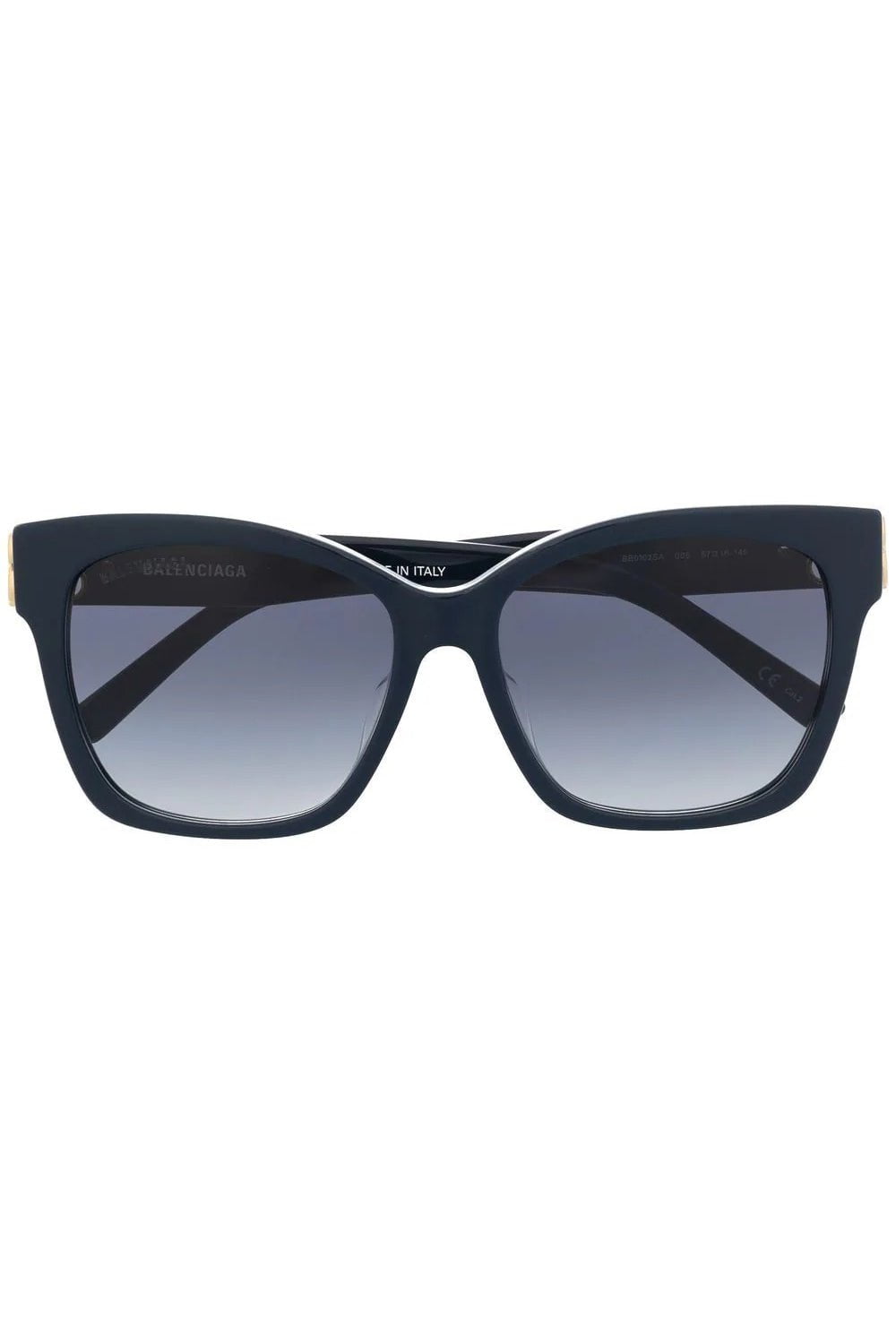 BALENCIAGA-Cateye Sunglasses - Blue Gold-BLU/GLD