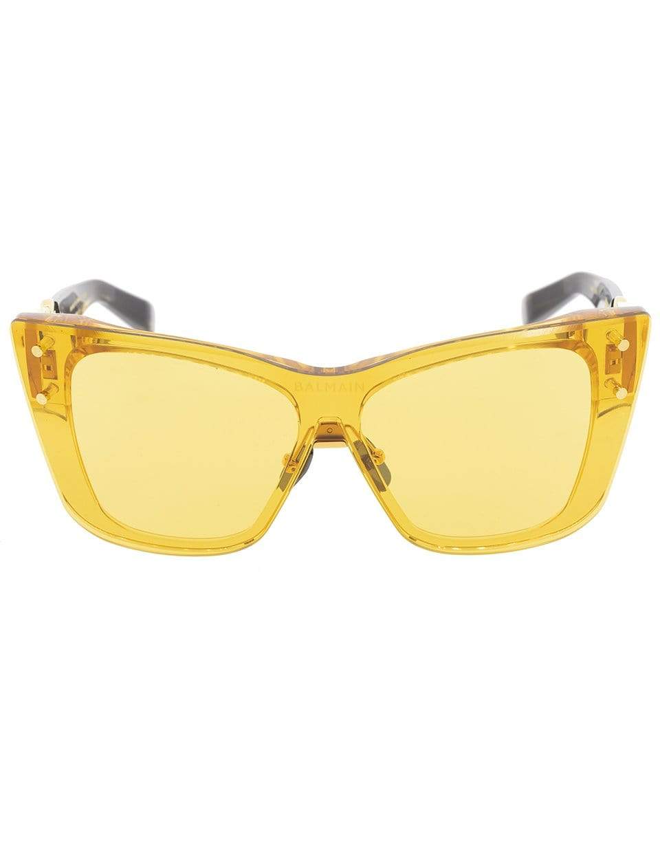 BALMAIN-Amber Armour Sunglasses-AMBER
