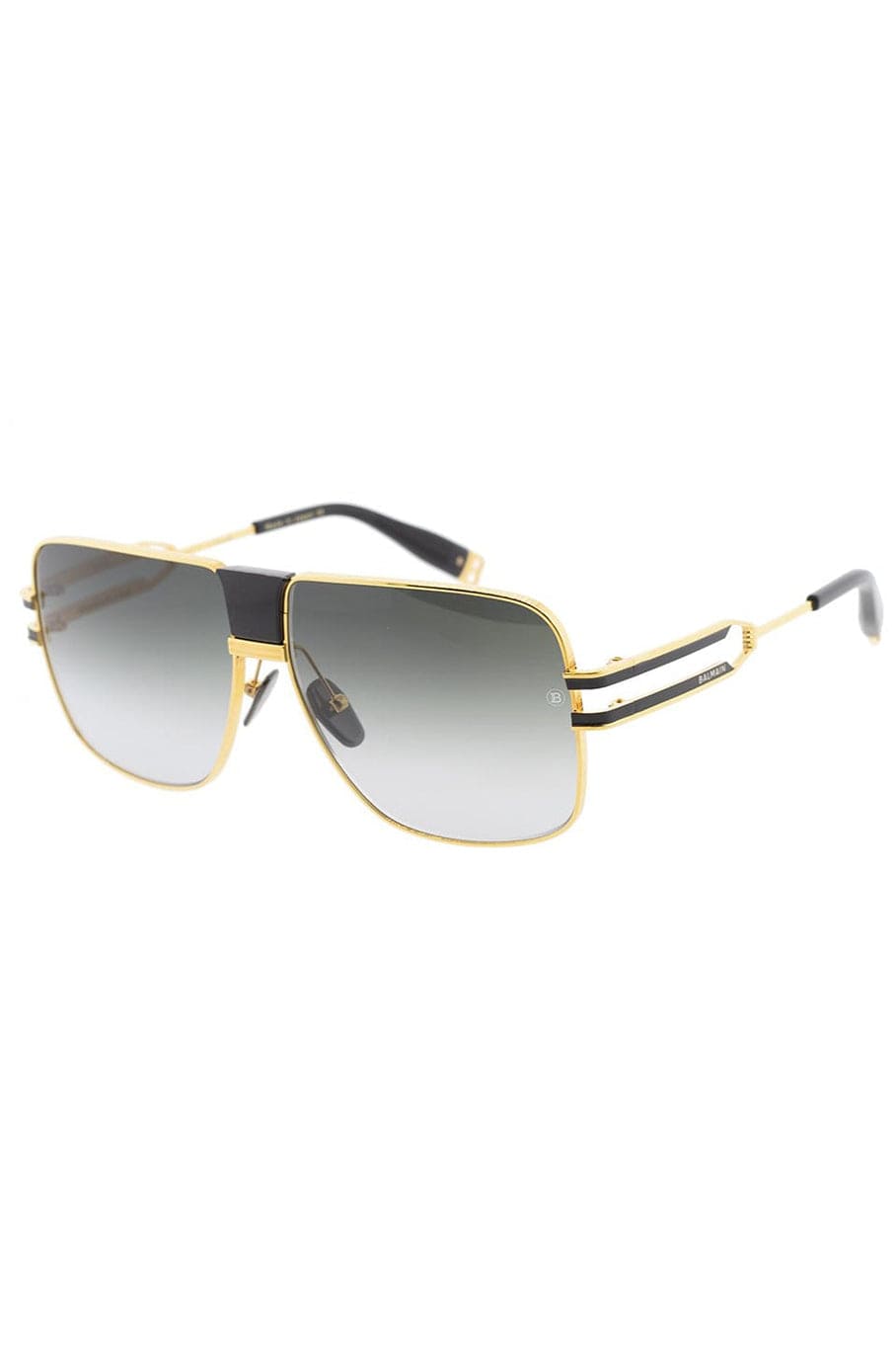 BALMAIN-Black and Gold 1914 Sunglasses-BLACK