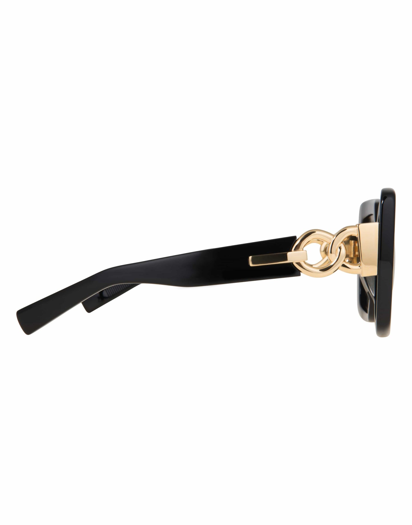BALMAIN-La Royale Black Sunglasses-BLK/GLD