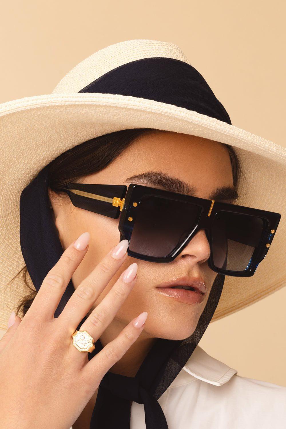BALMAIN-B-Grand Sunglasses-BLUSWRLG