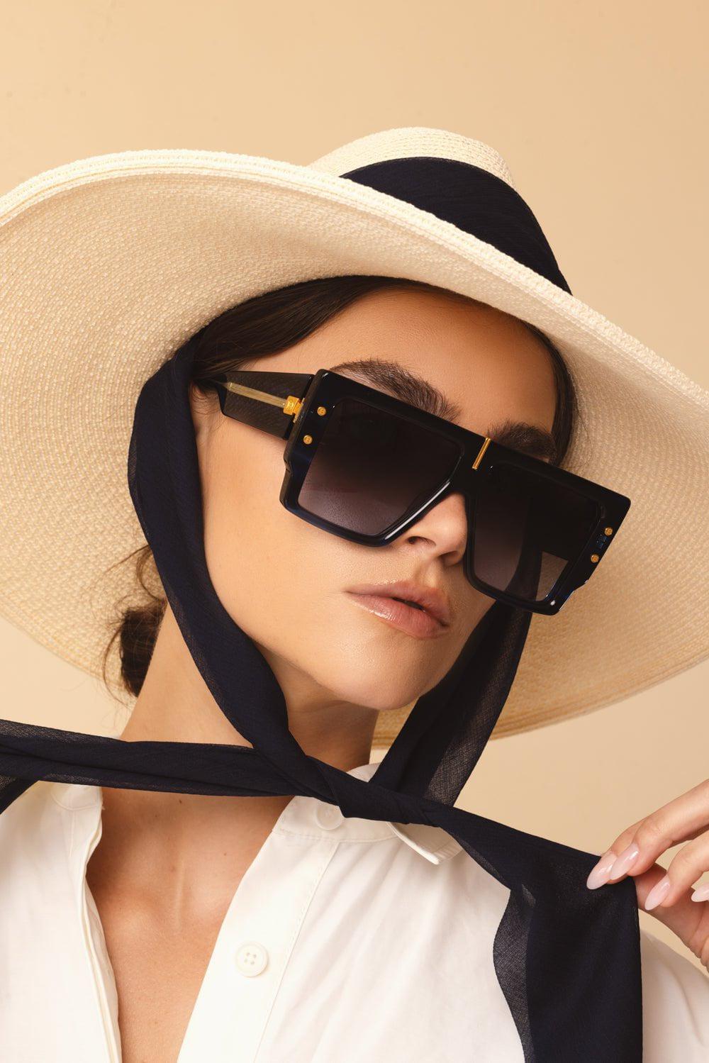 BALMAIN-B-Grand Sunglasses-BLUSWRLG