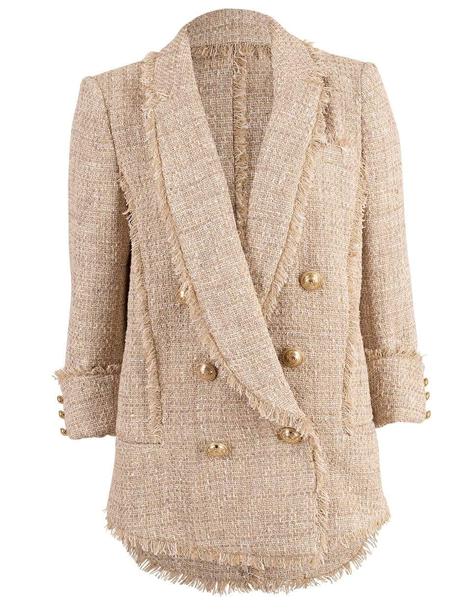 BALMAIN-Tweed Pyjama Jacket-