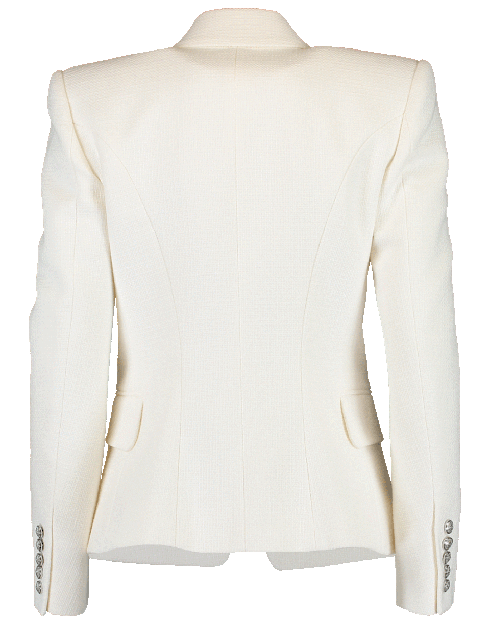 BALMAIN-Buttoned Double Breasted Jacket-