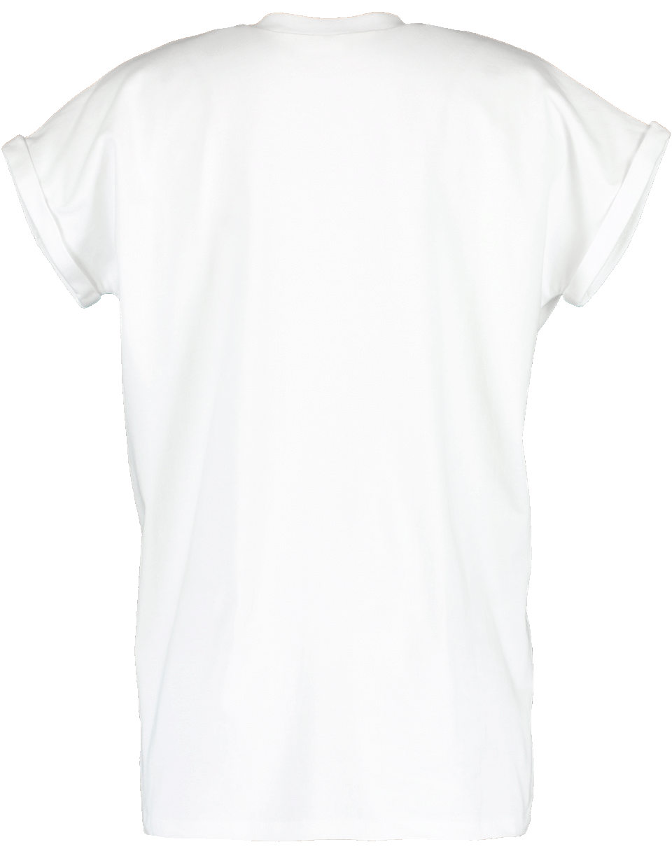 BALMAIN-Embroidered Signature T-Shirt-