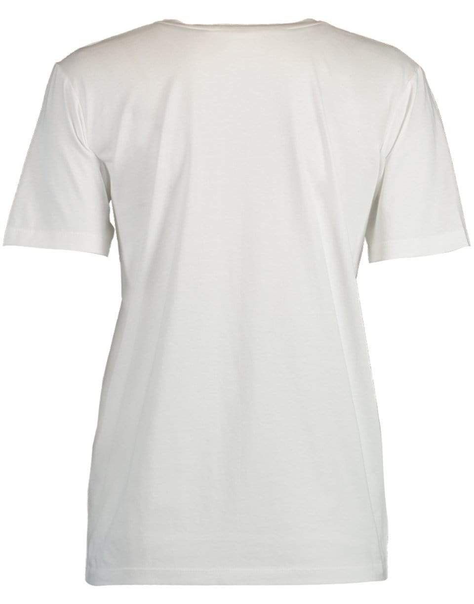 BALMAIN-Three Button Embroidered Logo Shirt-