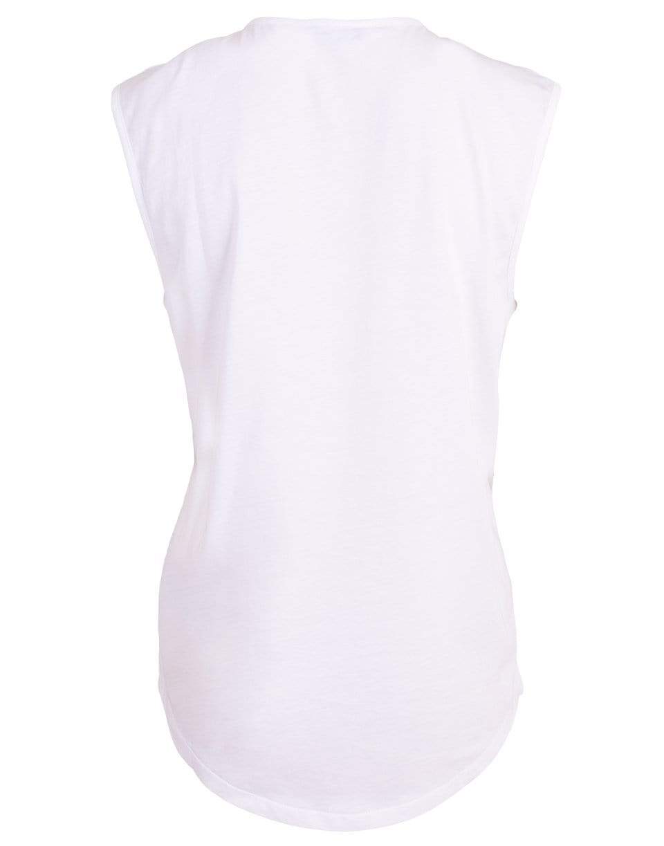 BALMAIN-Three Button Logo Tank Top-