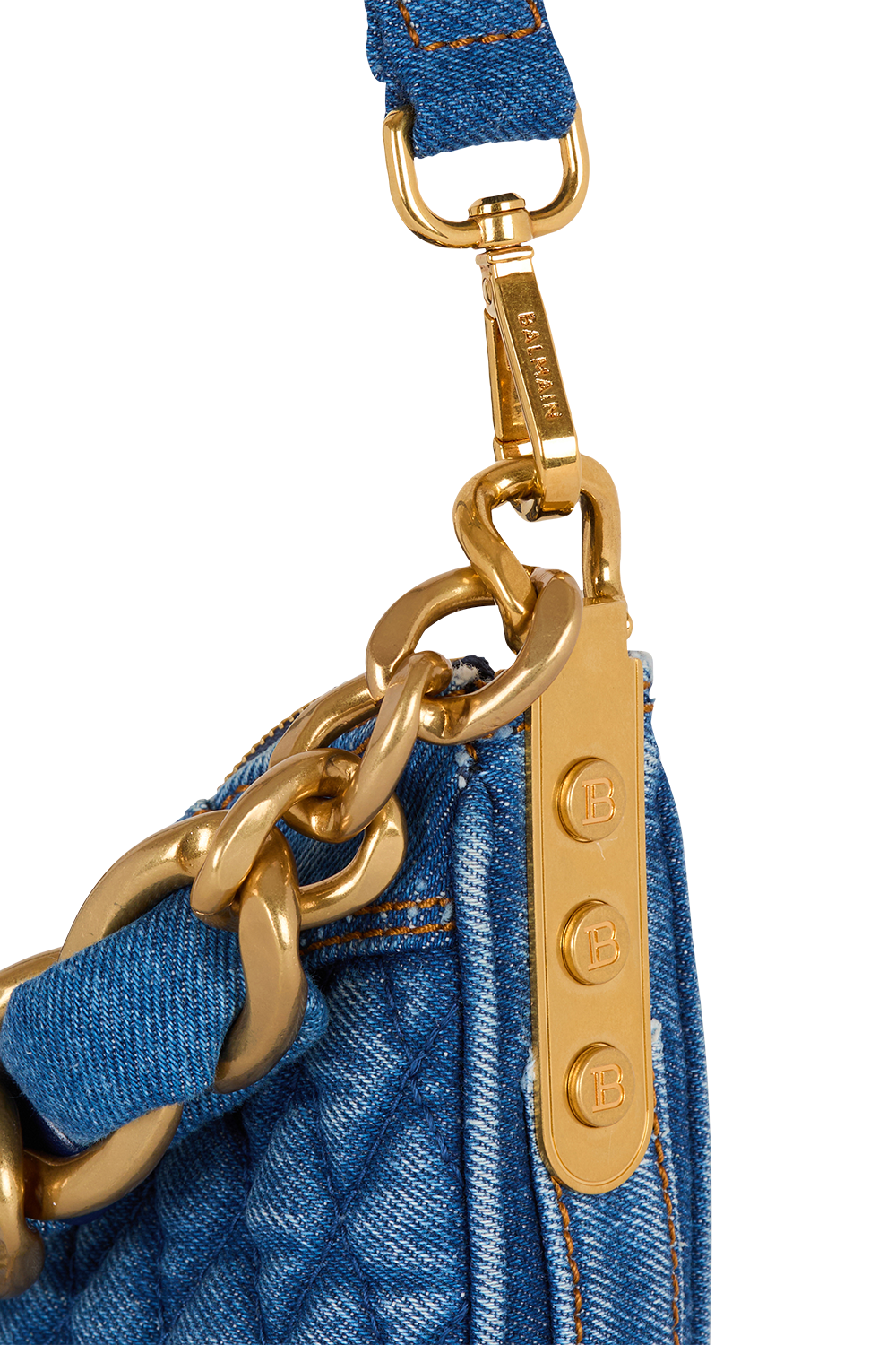 1945 Moon Bag - Bleu Jean-BLEU JEAN-O/S-HANDBAGSHOULDER-BALMAIN