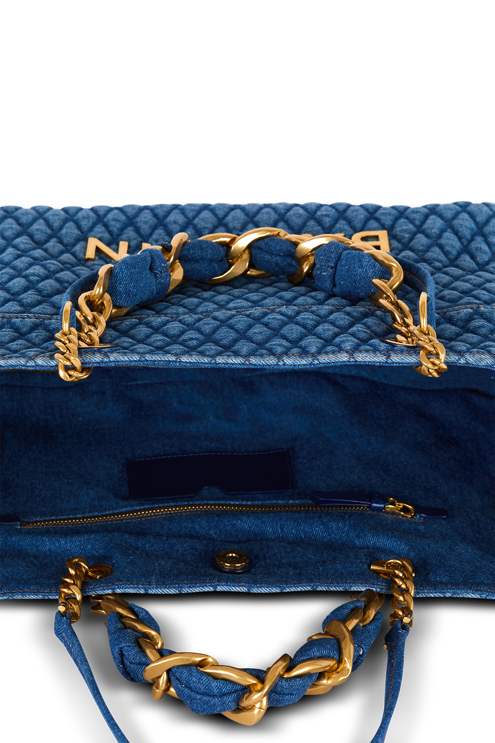 1945 Soft Tote Bag - Bleu Jean-BLEU JEAN-O/S-HANDBAGSHOULDER-BALMAIN