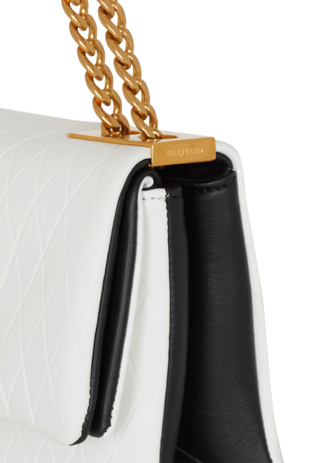 BALMAIN-1945 Soft Bag-BLNC/NOI