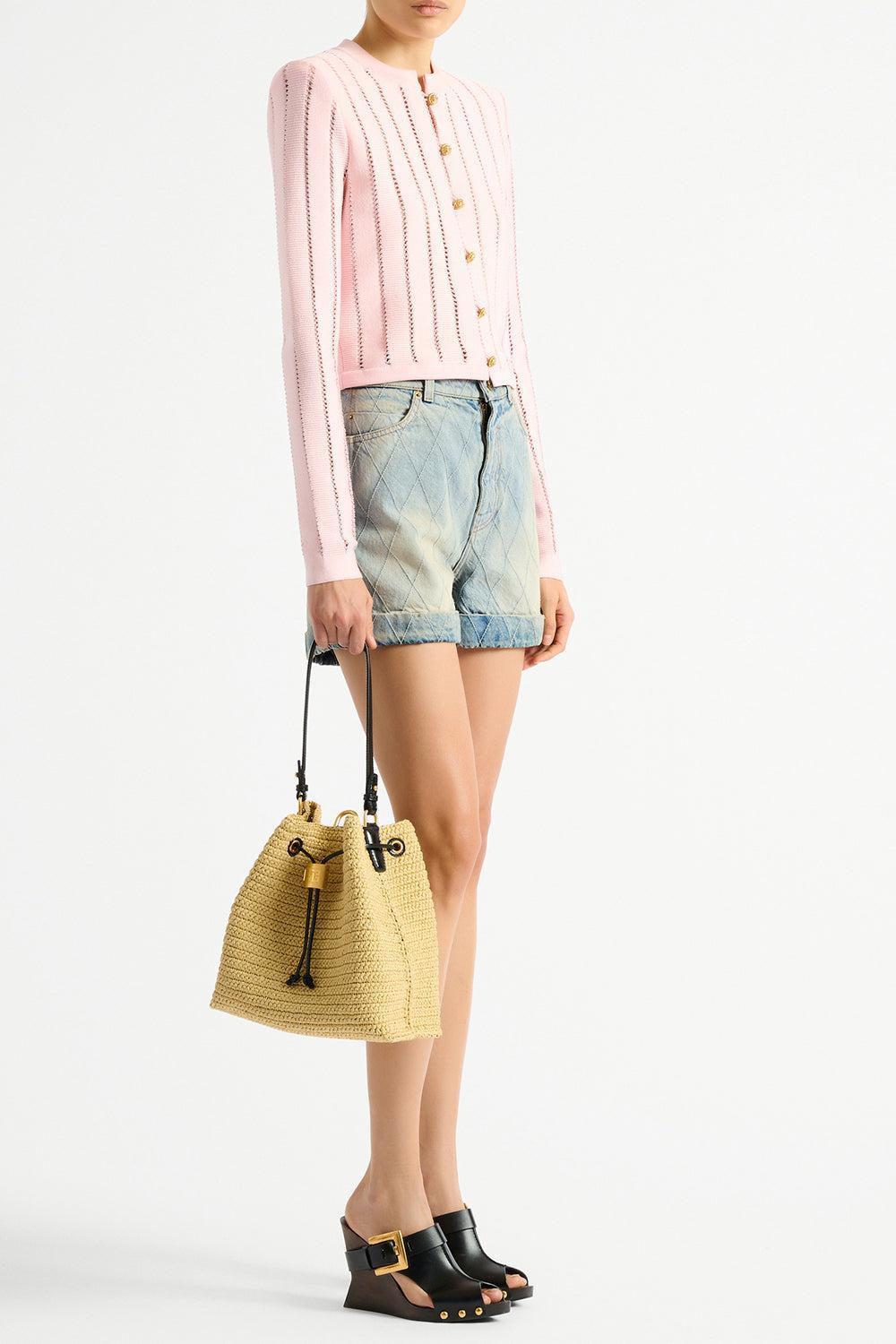 Pulse Backpack - Natural-BROWN-HANDBAGSHOULDER-BALMAIN