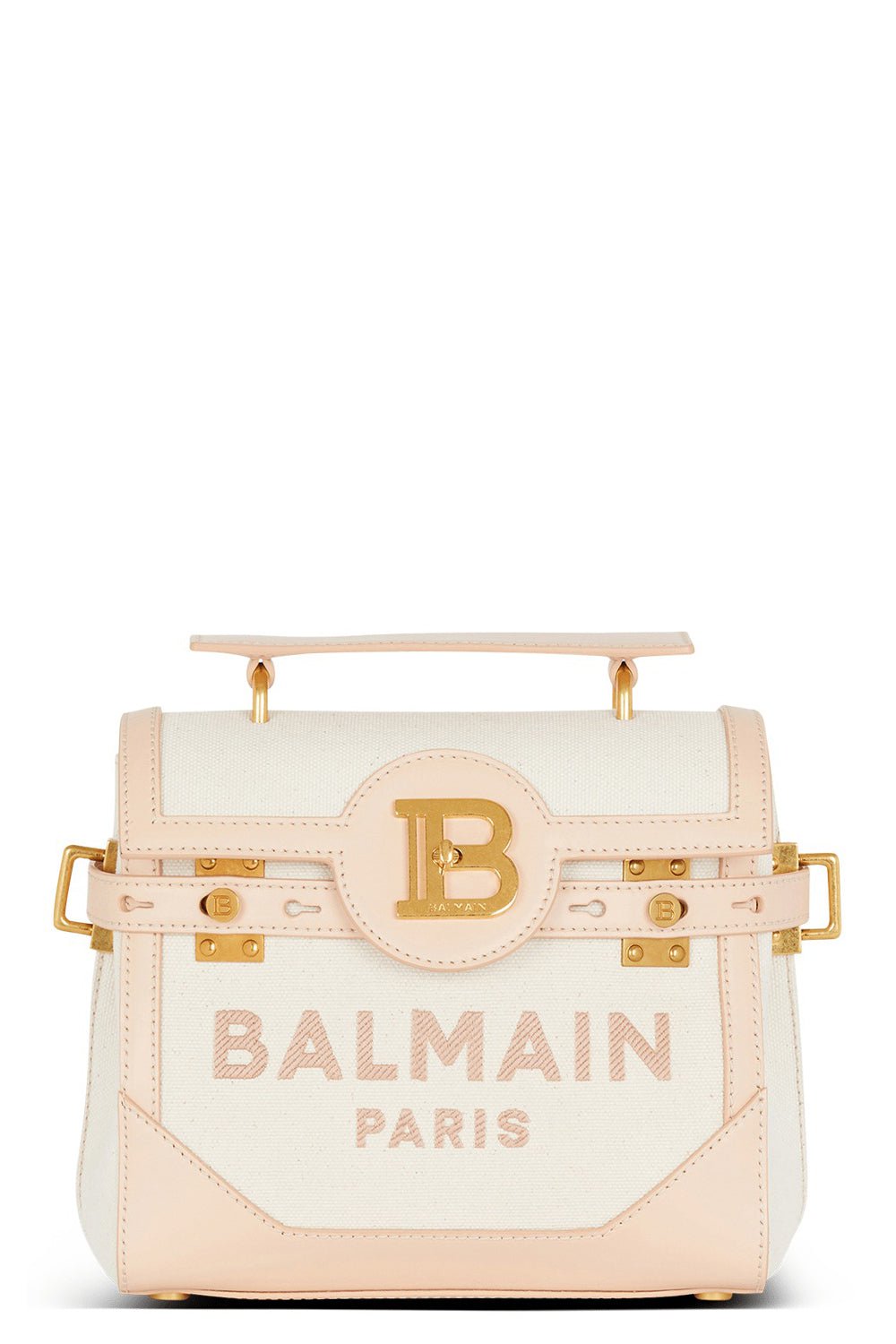 BALMAIN-B-Buzz 23 Bag - Creme Rose-CREAM/NUDE ROSE