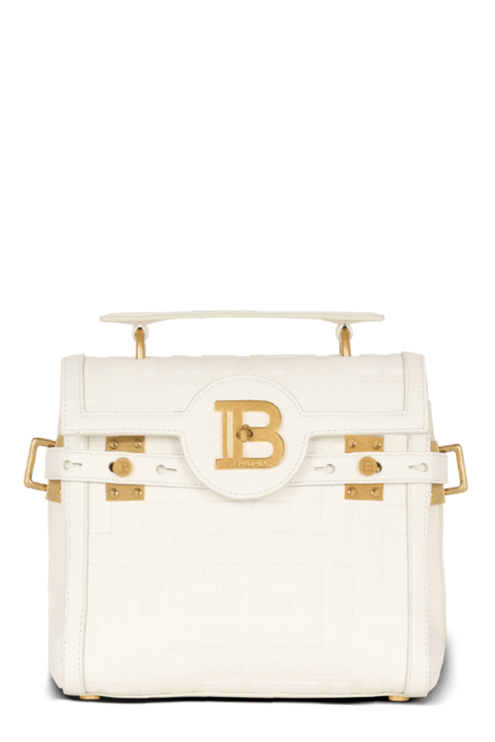 BALMAIN-B-Buzz 23 Bag - Creme-CREME