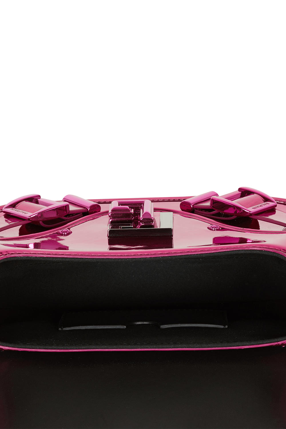 BALMAIN-Blaze Pouch Bag - Fuchsia-FUCHSIA