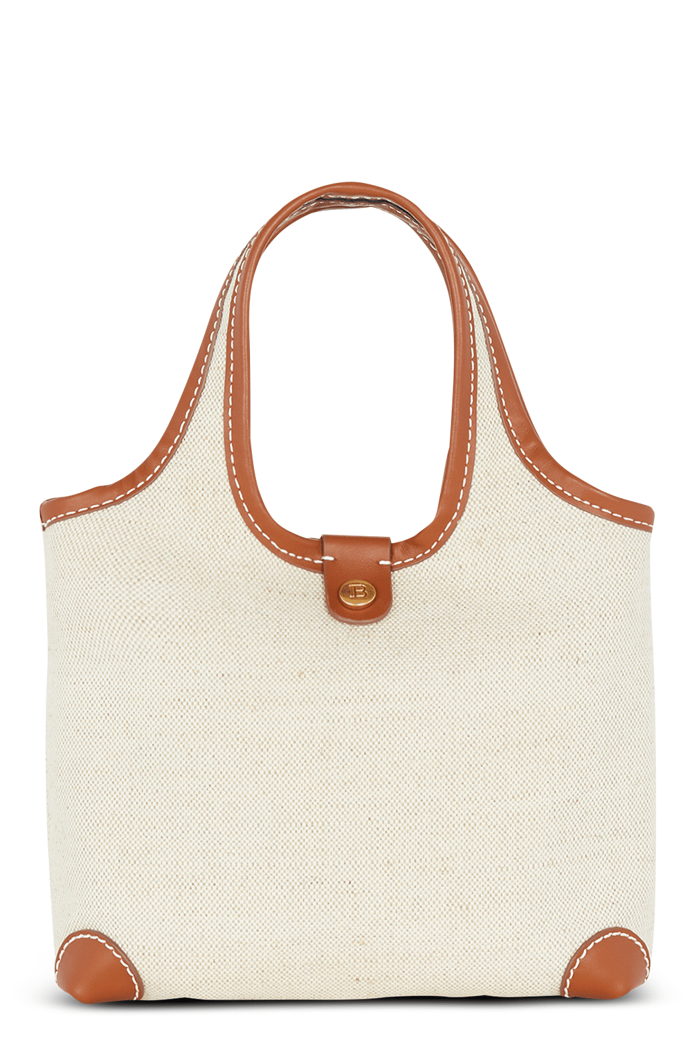 BALMAIN-B-Army Grocery Bag - Brown-NATL/MAR