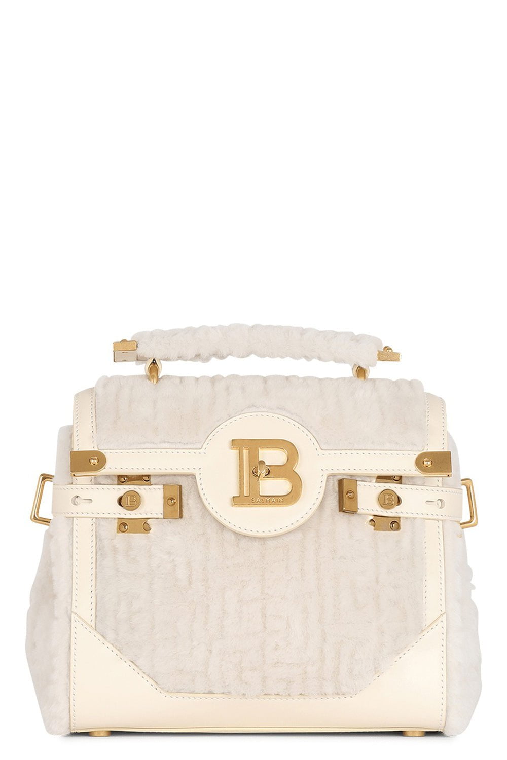 BALMAIN-Bbuzz 23 Bag - Naturel-NATUREL