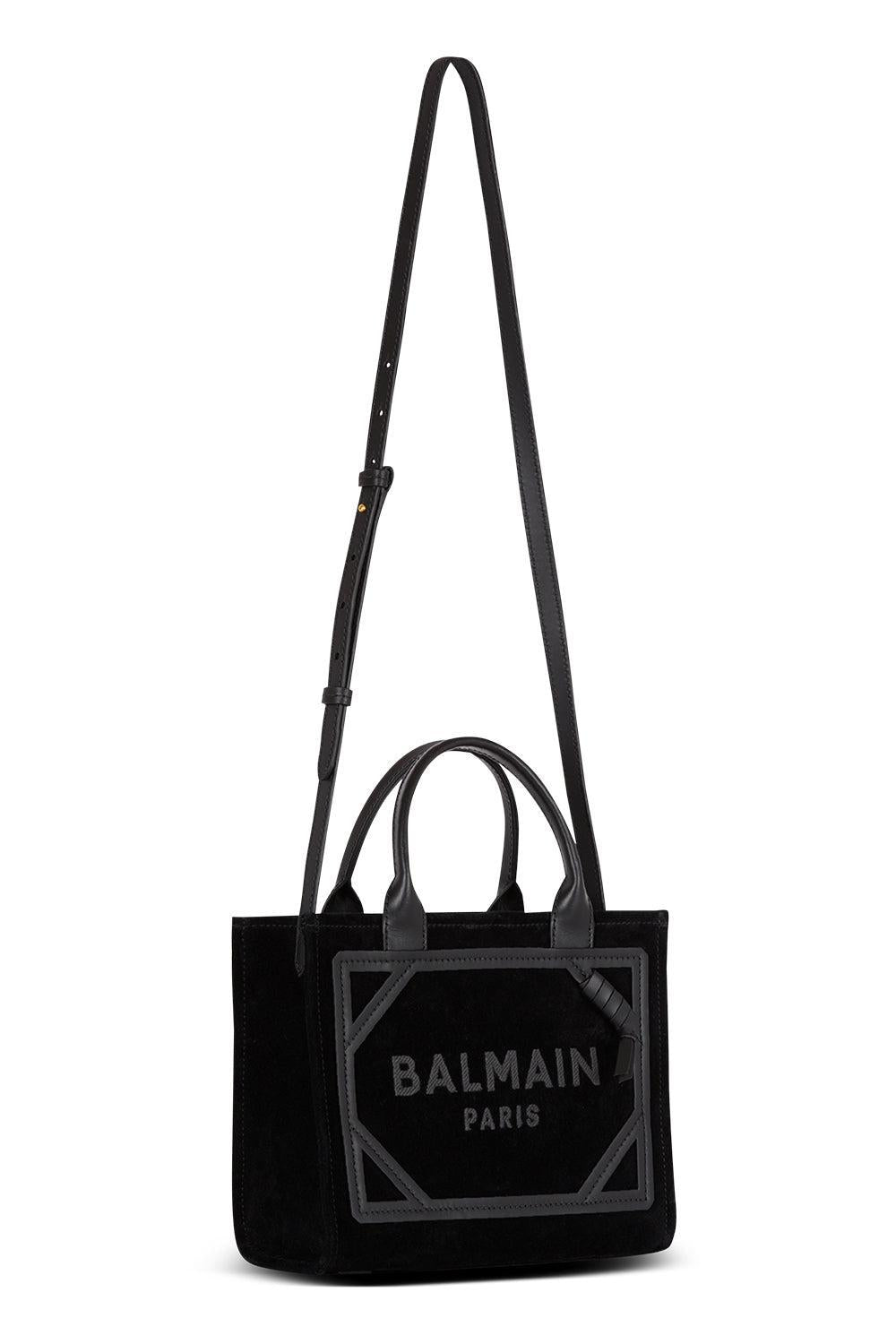 B-ARMY SHOPPER TOTE - NOIR-NOIR-O/S-HANDBAGSPECIALPOP UP-BALMAIN