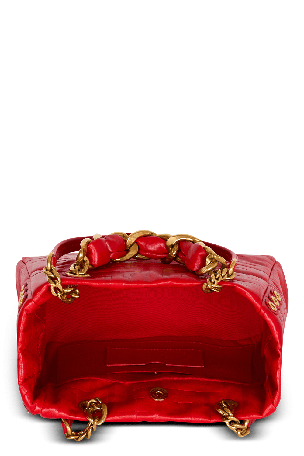 BALMAIN-Small 1945 Soft Bag - Rouge-ROUGE