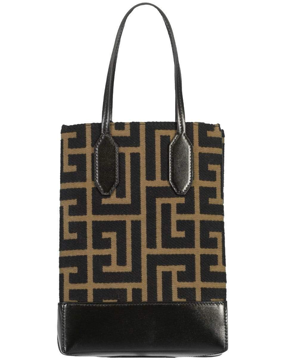 BALMAIN-Balmain Shopping Bag S-Maxi-KAKINOIR