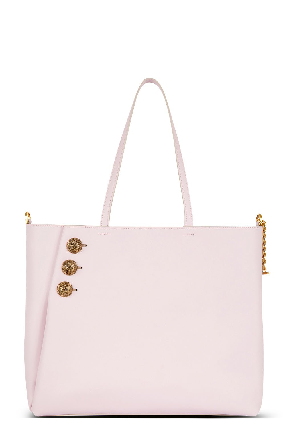 BALMAIN-Embleme Tote Bag - Rose Pale-RSE PALE