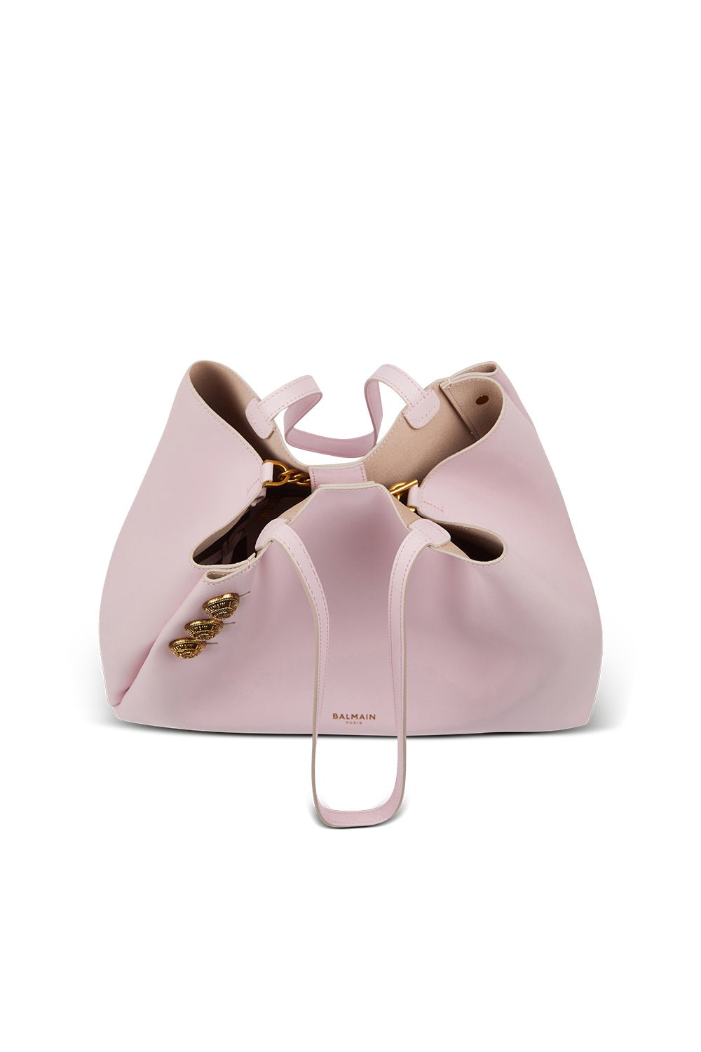 BALMAIN-Embleme Tote Bag - Rose Pale-RSE PALE