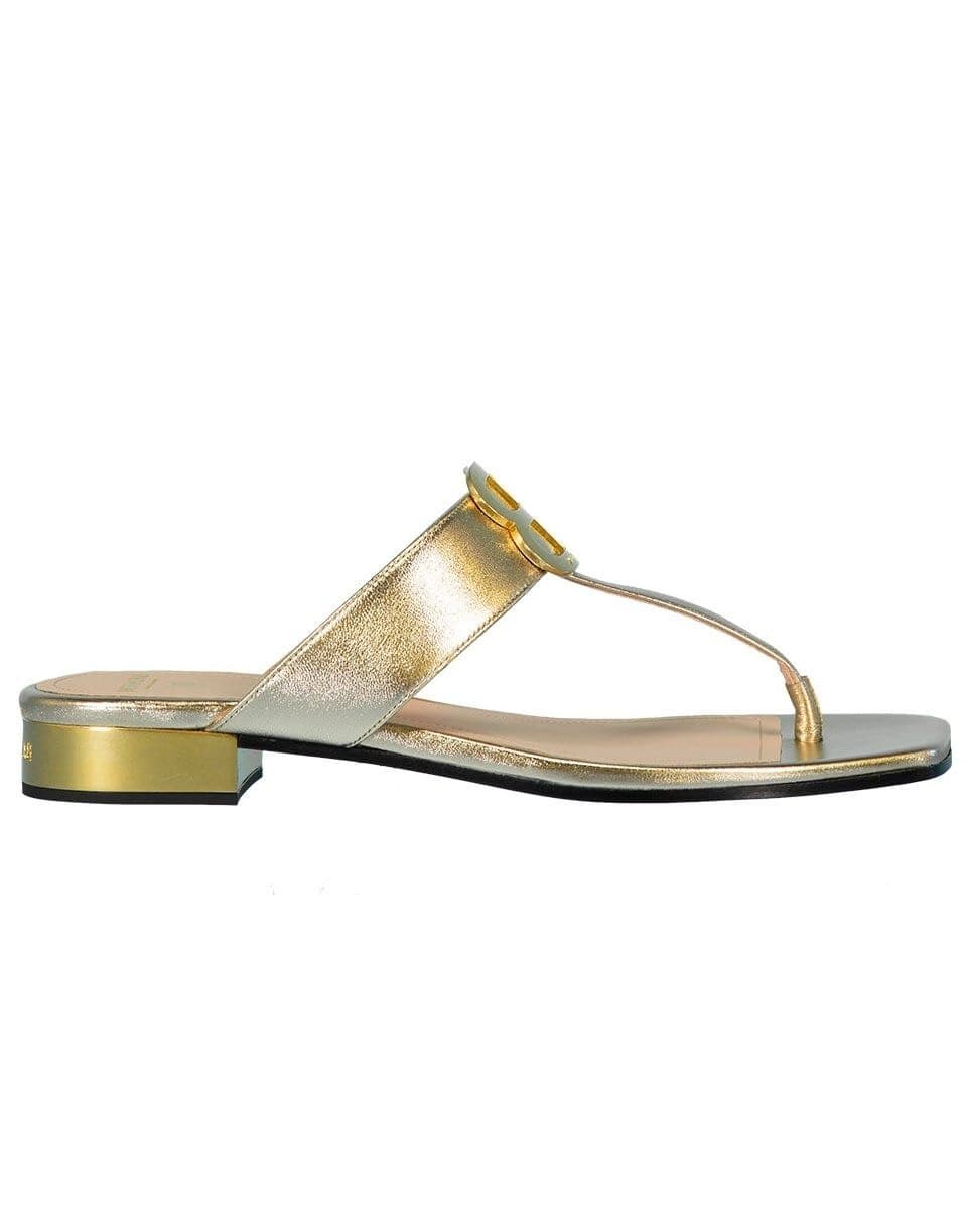 BALMAIN-Flat Sofia Sandal-