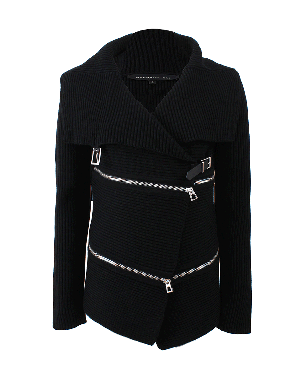 BARBARA BUI-Buckled Cardigan-