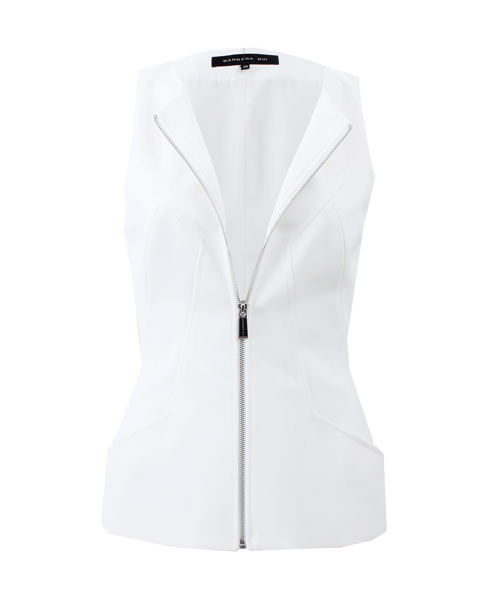 BARBARA BUI-Zip Front Top-