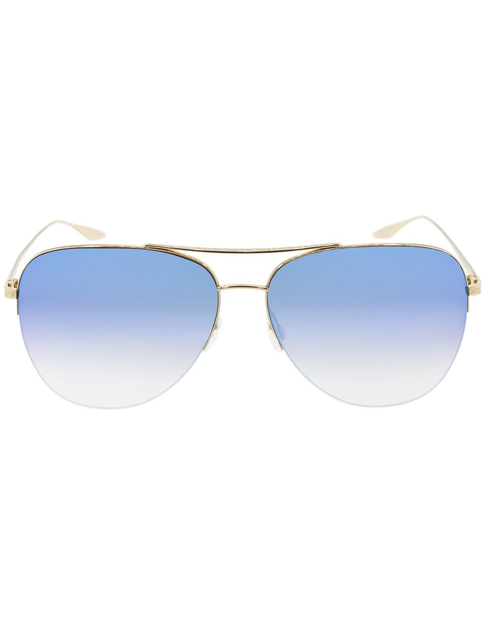 BARTON PERREIRA-Chevalier Mirror Sunglasses-GLD/ARCT