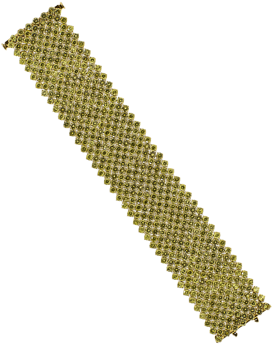 BAYCO-Yellow Sapphire Bracelet-YELLOW GOLD
