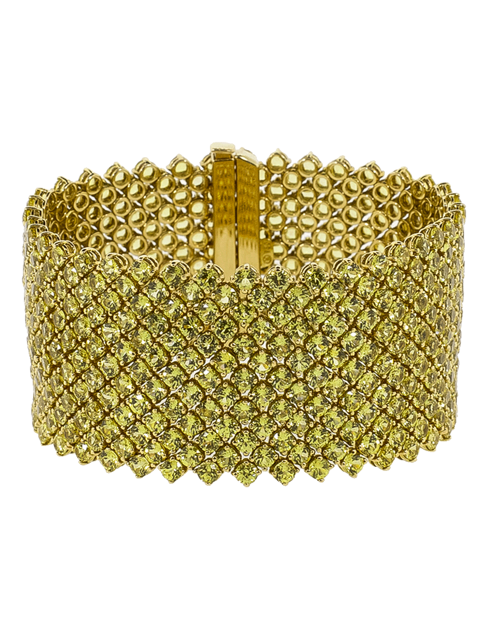 BAYCO-Yellow Sapphire Bracelet-YELLOW GOLD