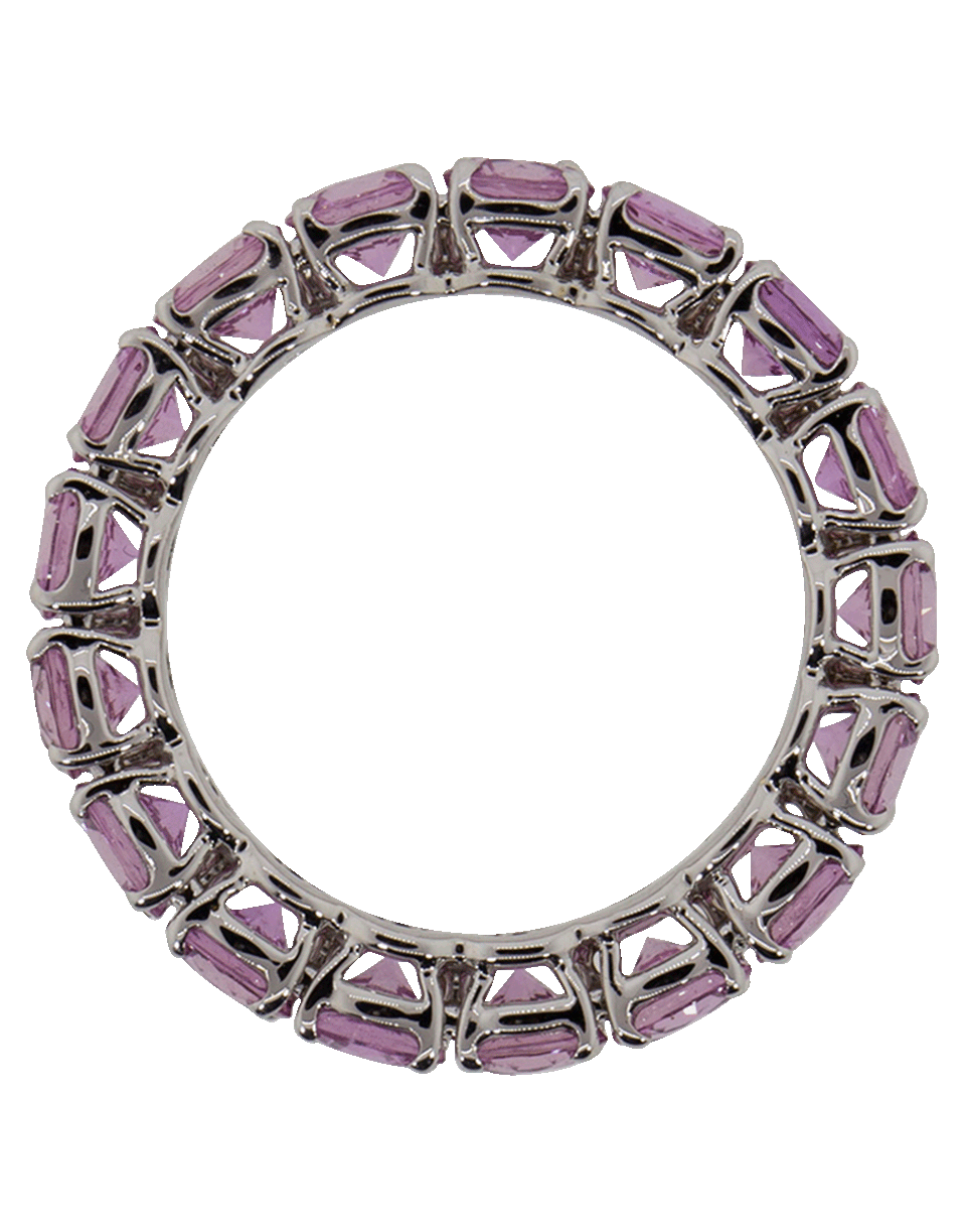 BAYCO-Pink Sapphire Eternity Ring-WHITE GOLD