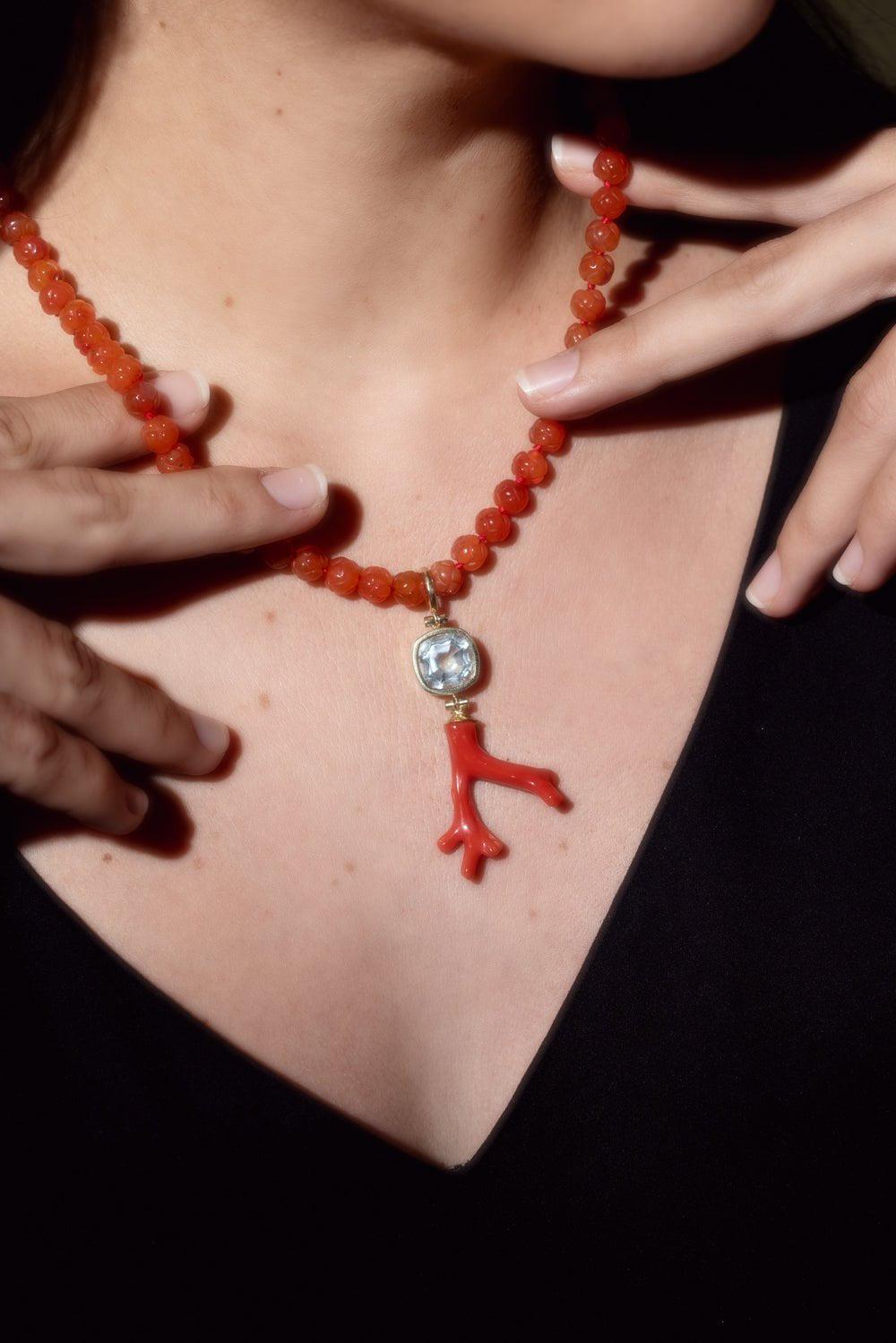 BECK JEWELS-Ancla Necklace-YELLOW GOLD