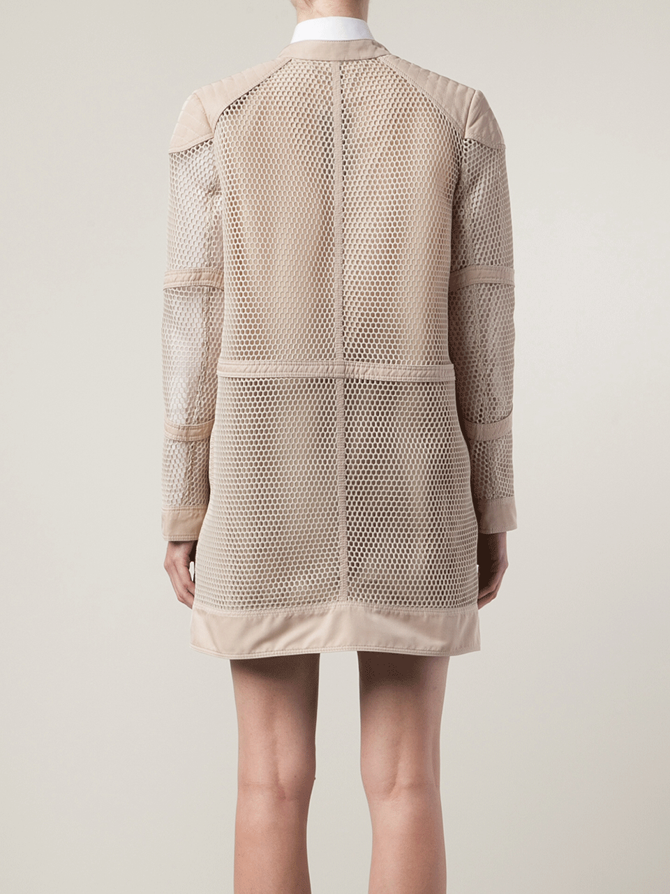 BELSTAFF-Techno Mesh Perforated Coat-