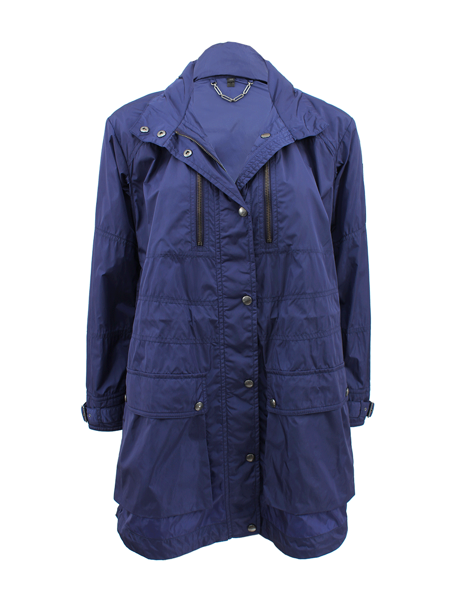 BELSTAFF-Long Sleeve Zip Devon Parka-