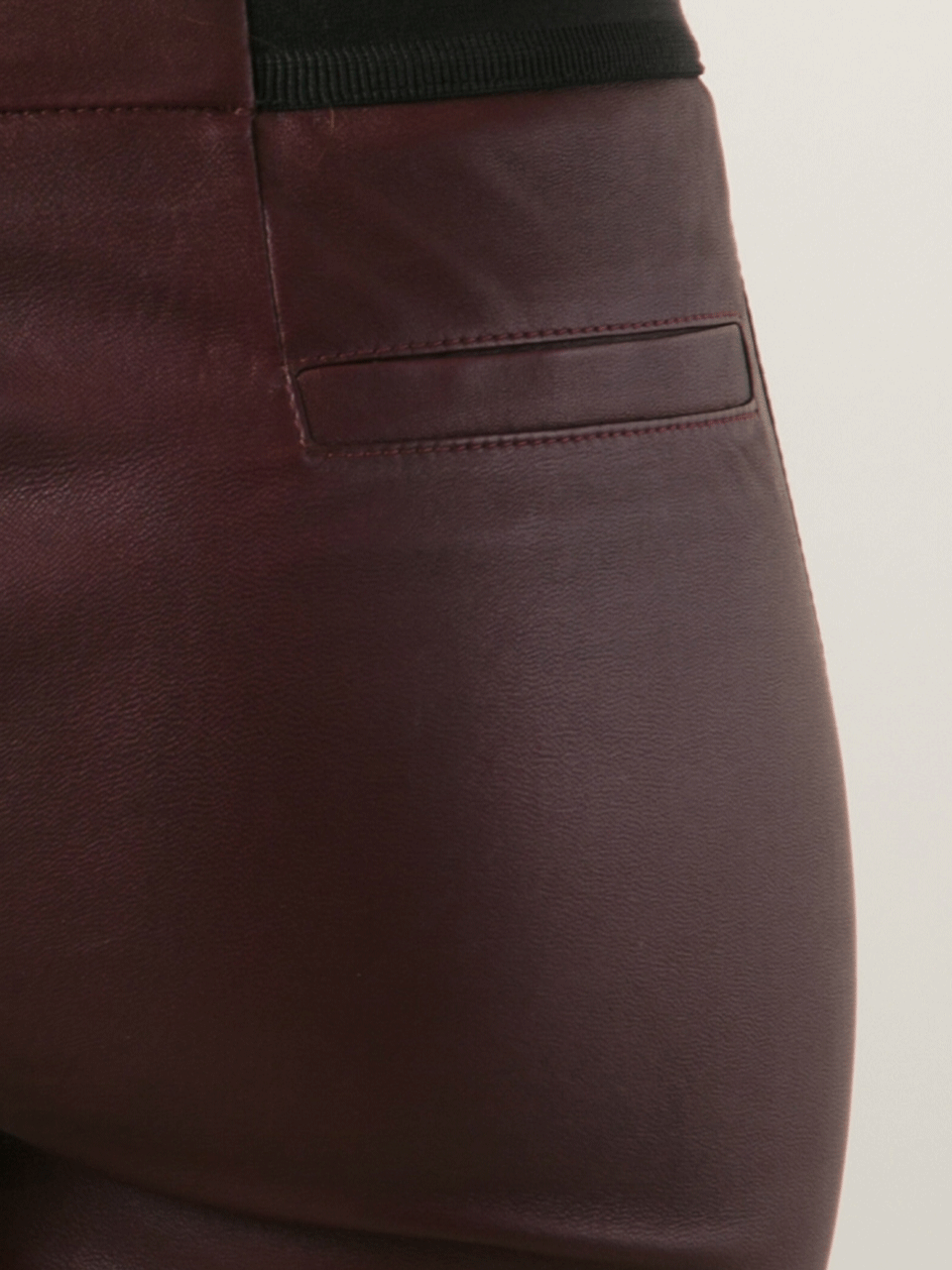 BELSTAFF-Barlow Leather Leggings-
