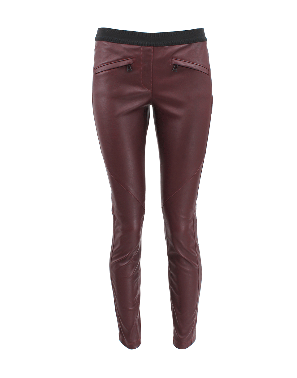 BELSTAFF-Barlow Leather Leggings-